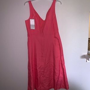 J Crew coral dress